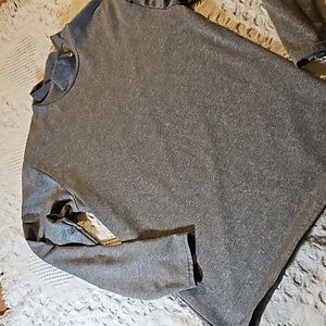 Boys large Champion duo dry mock neck baselayer